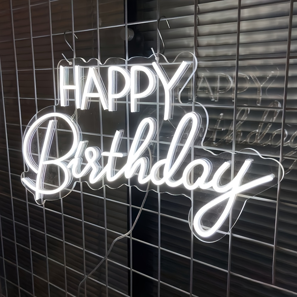 Happy Birthday Sign